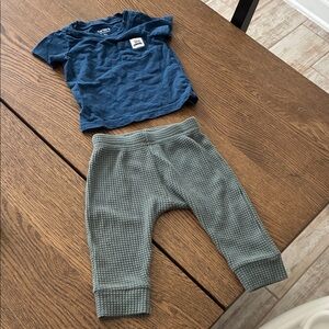 Carter's Blue and Green Kids Matching Set